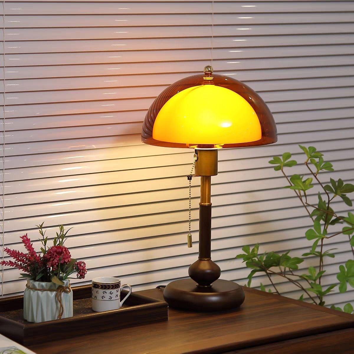 Classic Vintage Table Lamp | Elegant Bedside and Living Room Lighting 0