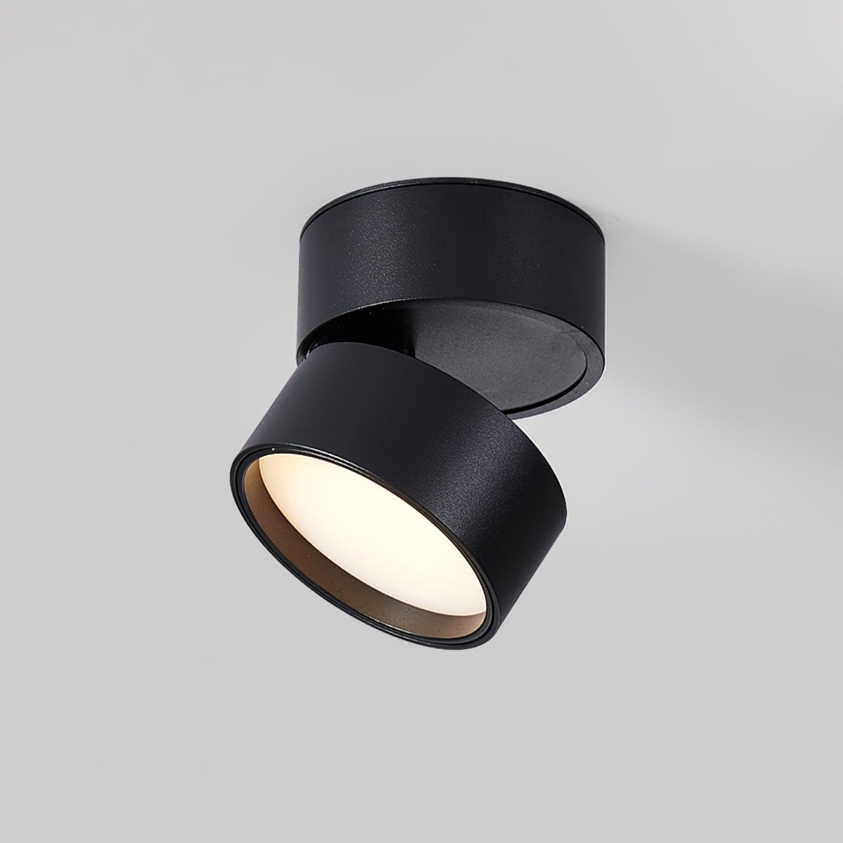 Contemporary Flush Mount Ceiling Light Fixture - 2 Pack with Integrated LED, Dimmable Warm White Glow 8