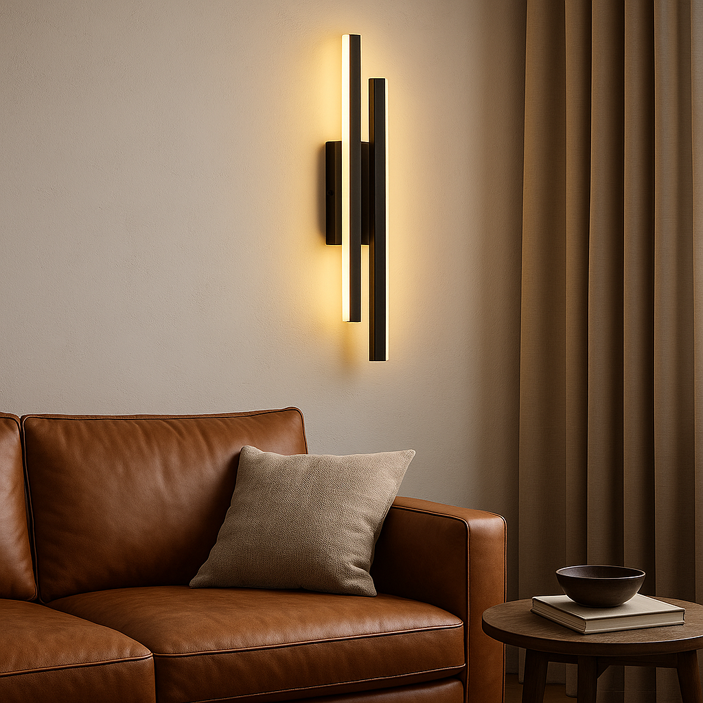 Contemporary LED Wall Sconce for Modern Indoor Spaces | Dimmable Minimalist Design 0