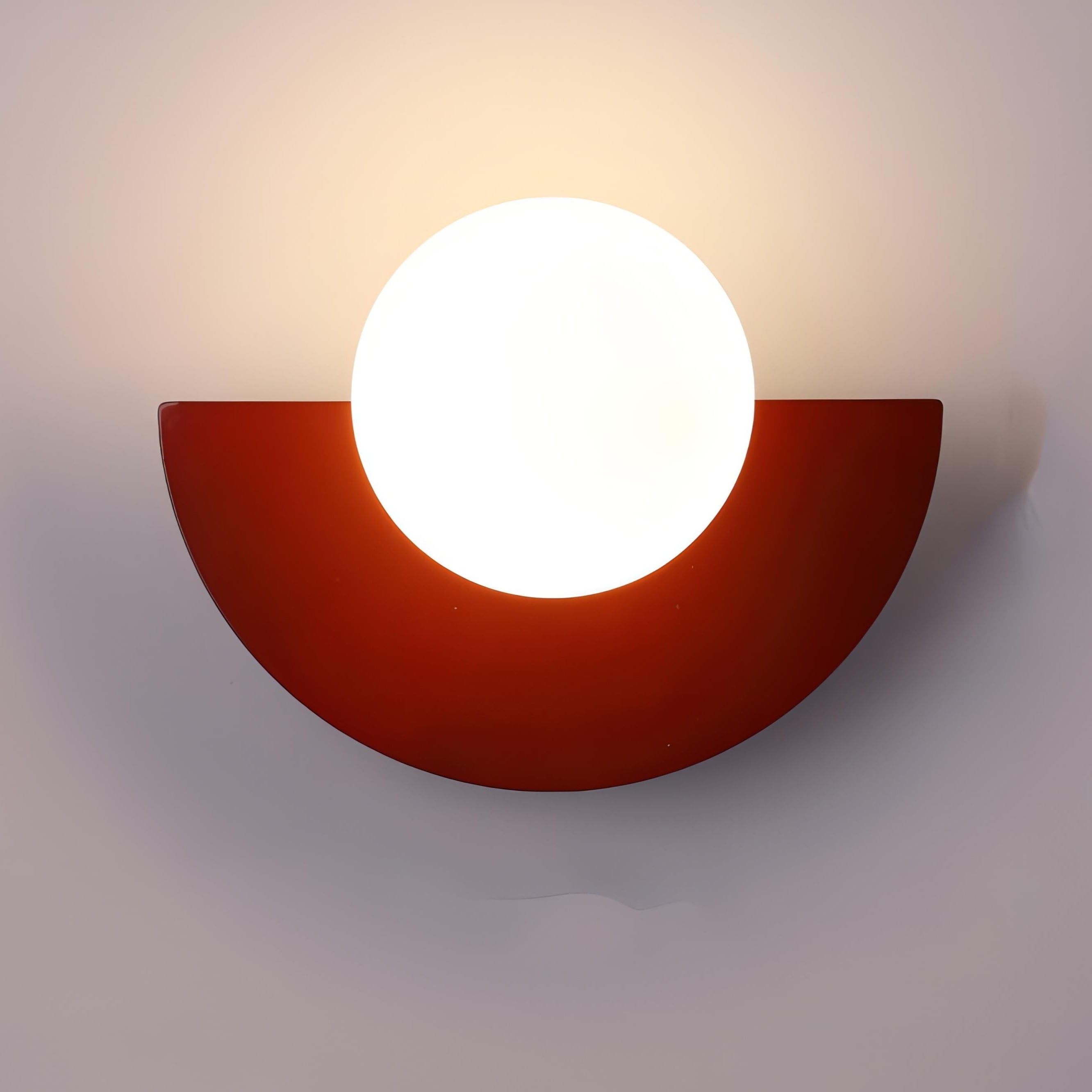 Everest | Modern Semicircle Wall Lamp in Nordic Style with Integrated LED 6