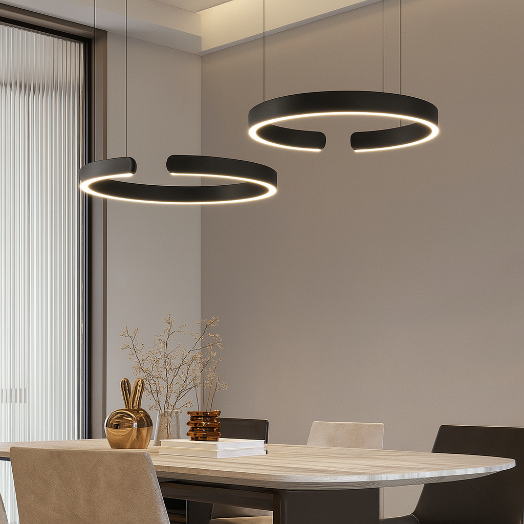 Modern Circle Pendant Lighting | Stylish Design for Kitchen Island and Contemporary Spaces 1