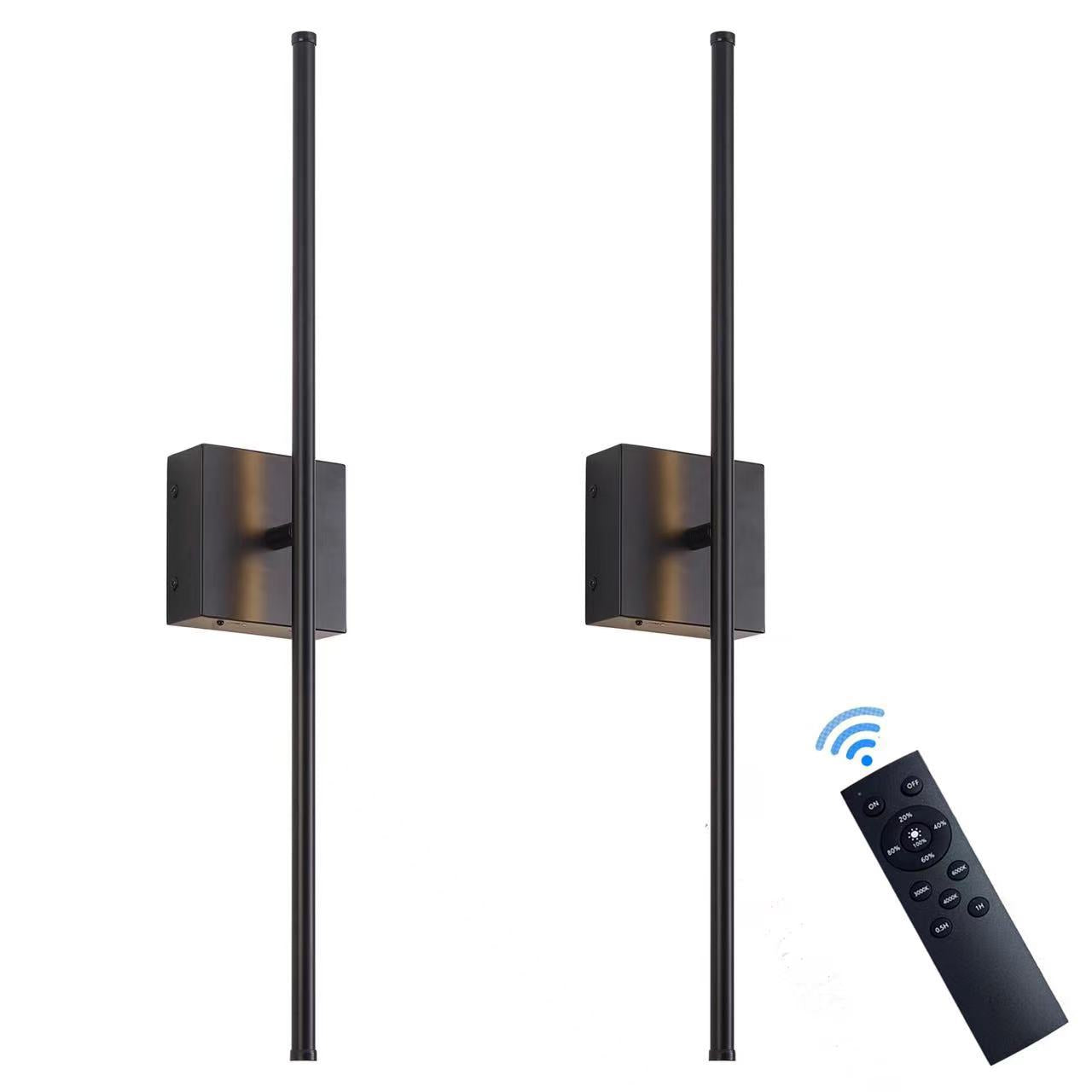 Modern LED Wall Lamp | Rechargeable Linear Accent Light for Contemporary Spaces 3