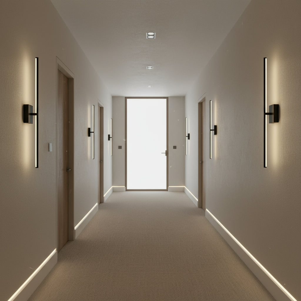 Modern LED Wall Lamp | Rechargeable Linear Accent Light for Contemporary Spaces 6