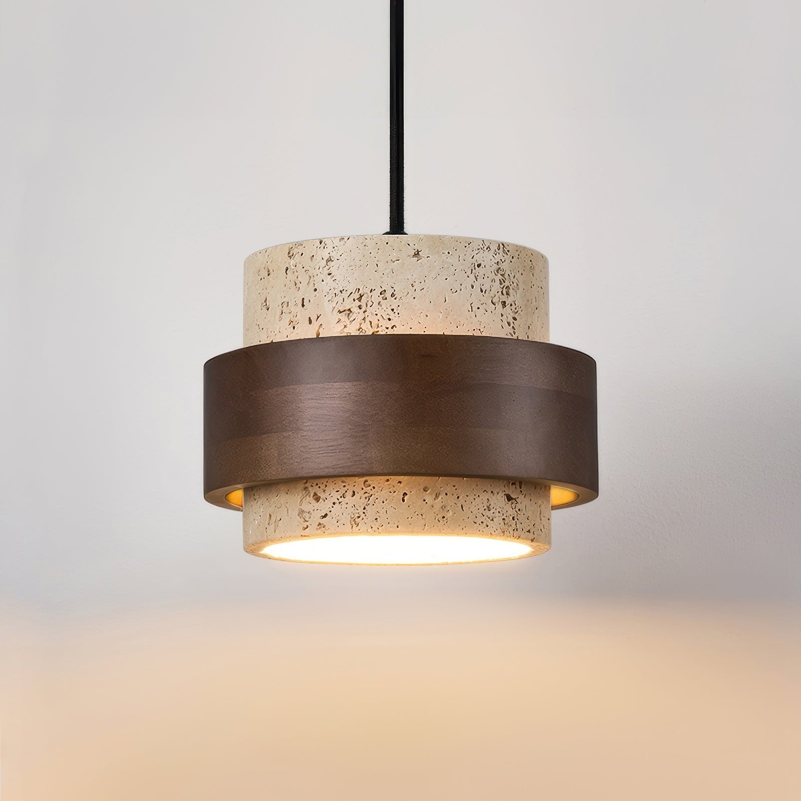 Wabi-Sabi Inspired Ascend Retro Stone Pendant Light 0