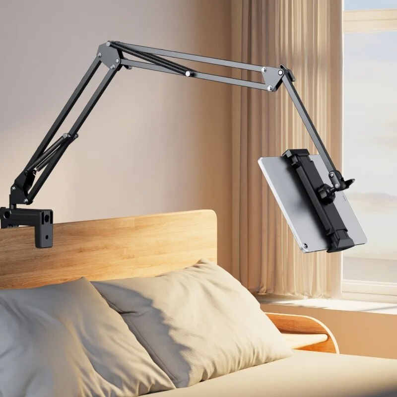 360° Adjustable Tablet Stand Holder for Bed and Desk Use – Versatile iPad Holder for Comfortable Viewing 1