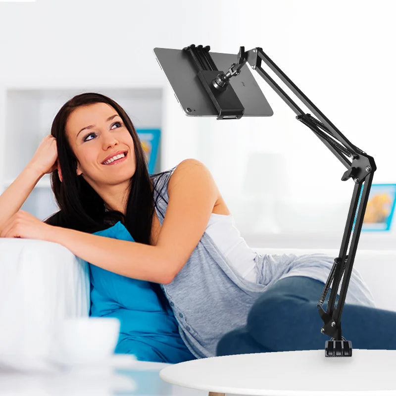 360° Adjustable Tablet Stand Holder for Bed and Desk Use – Versatile iPad Holder for Comfortable Viewing 5