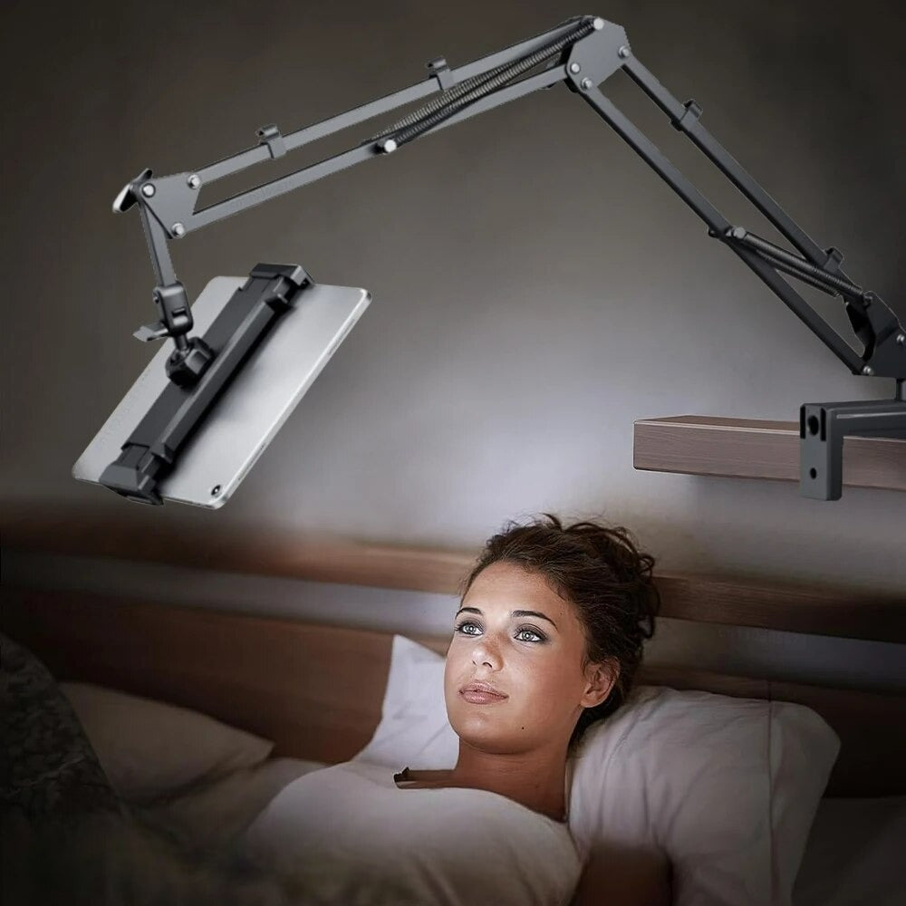 360° Adjustable Tablet Stand Holder for Bed and Desk Use – Versatile iPad Holder for Comfortable Viewing 6