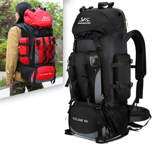 90L Waterproof Hiking And Camping Backpack Trekking Bag For All Outdoor Adventures And Travel 1