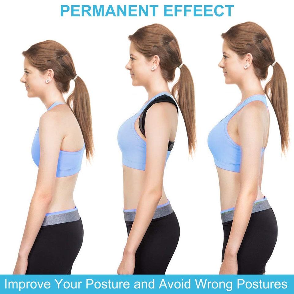 Adjustable Back Posture Corrector Belt For Upright Shoulder And Spine Alignment 4
