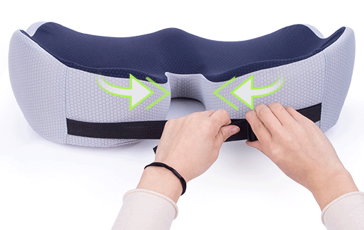 Adjustable Memory Foam Sit Bone Relief Seat Cushion For Daily Office Home Use And Travel 1