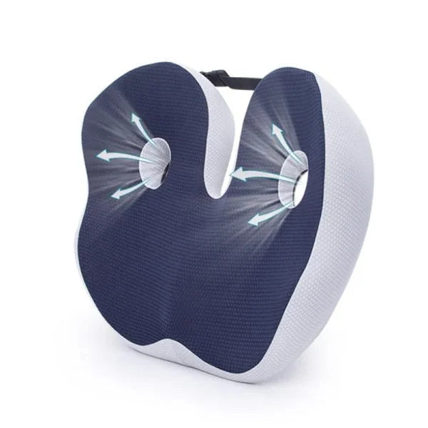 Adjustable Memory Foam Sit Bone Relief Seat Cushion For Daily Office Home Use And Travel 4