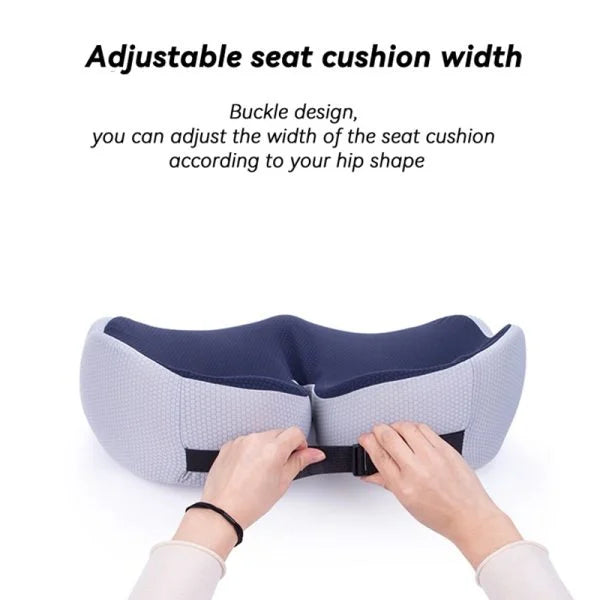 Adjustable Memory Foam Sit Bone Relief Seat Cushion For Daily Office Home Use And Travel 6