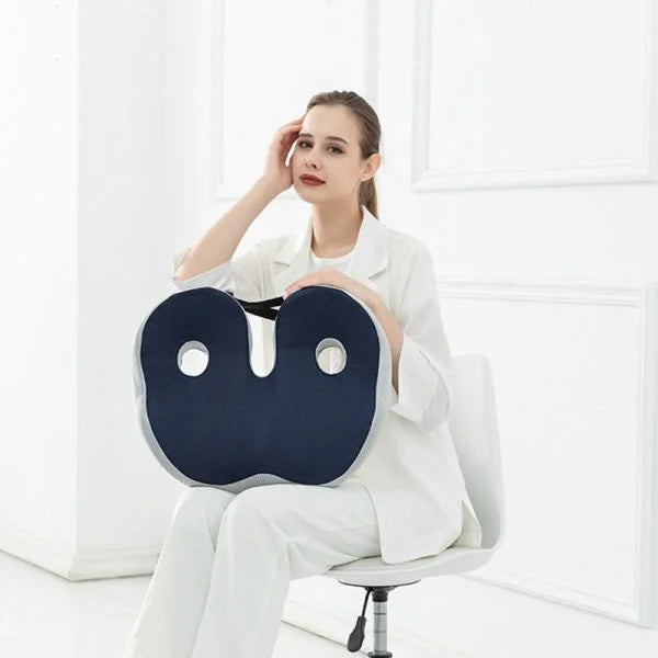 Adjustable Memory Foam Sit Bone Relief Seat Cushion For Daily Office Home Use And Travel 7