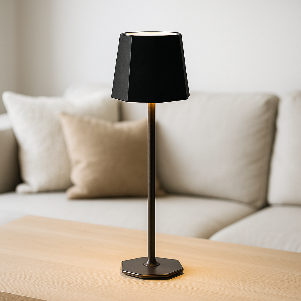 Aura Wireless LED Table Lamp | Modern Cordless Design for Bedside or Desk 0