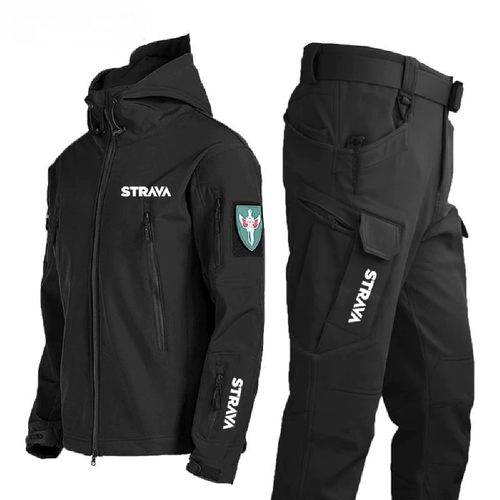 Autumn Winter Hiking Men's Jacket And Pants Waterproof Thermal Suit NordicPeak Edition For Cold Weather Adventures 1