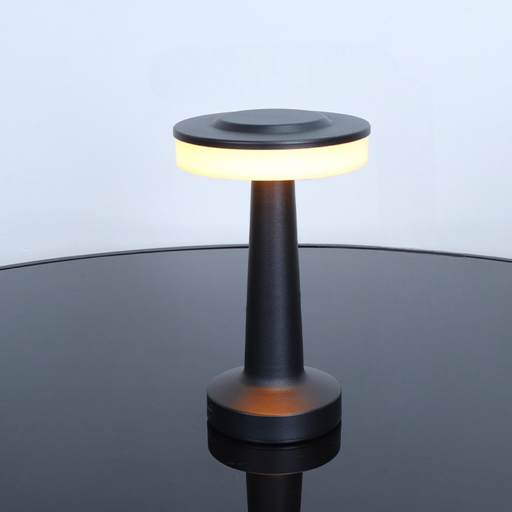 BIRDON Contemporary Metal Table Lamp | Modern Bedside and Desk Light for Living Room 0