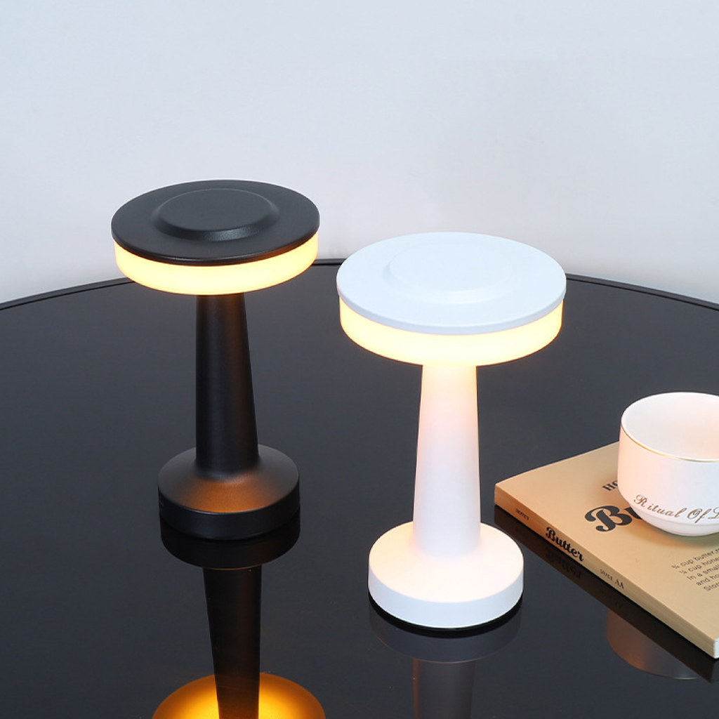BIRDON Contemporary Metal Table Lamp | Modern Bedside and Desk Light for Living Room 3