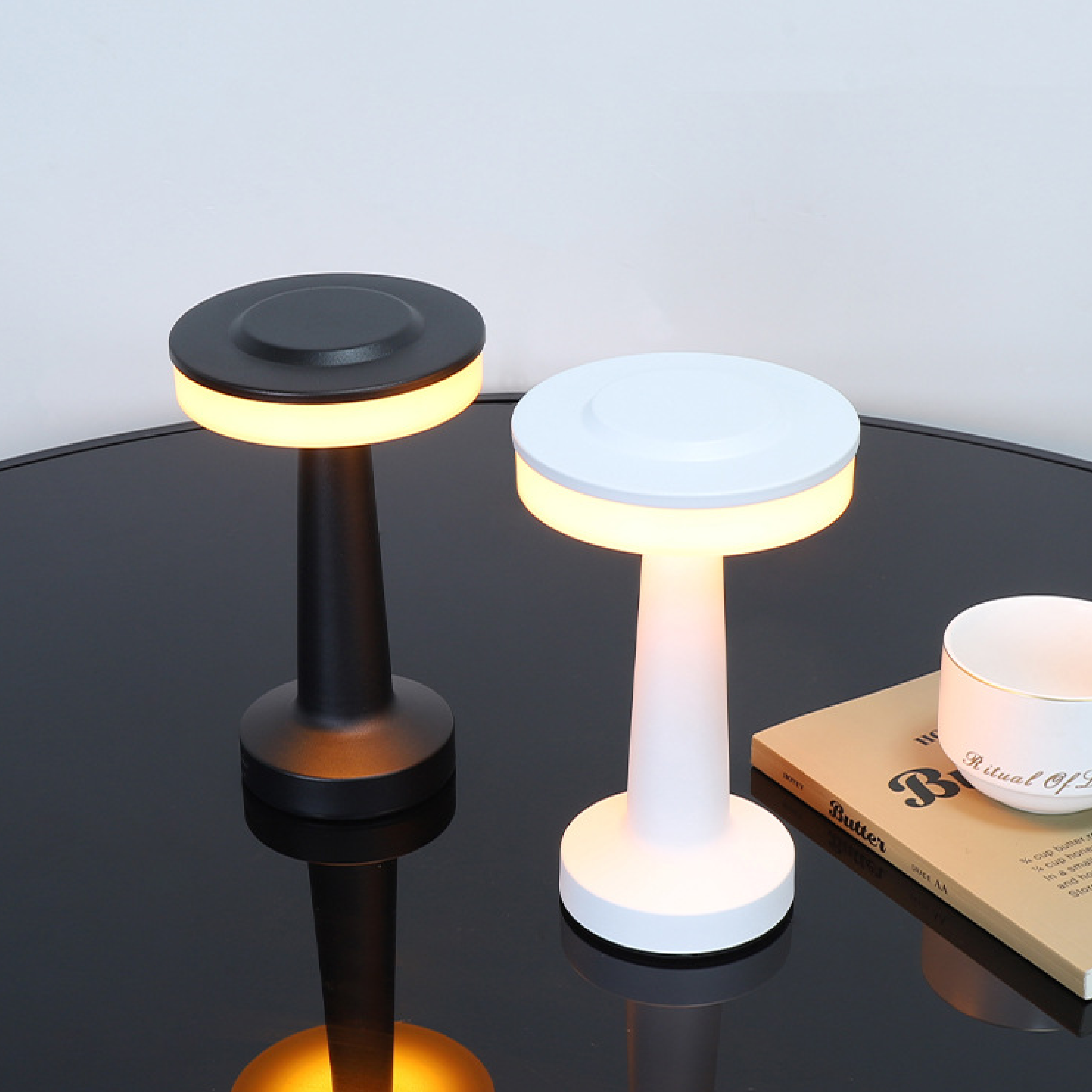 BIRDON Contemporary Metal Table Lamp | Modern Bedside and Desk Light for Living Room 3