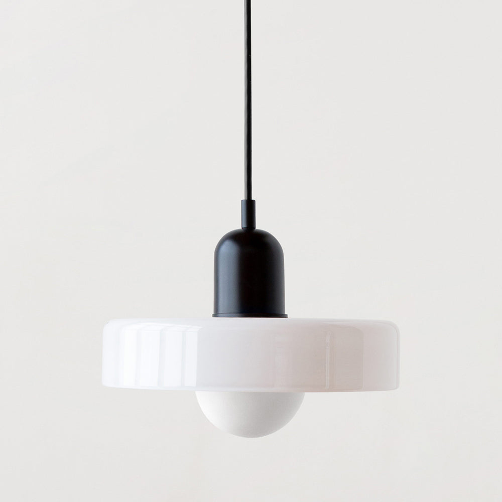 Bauhaus Style Colored Glass Pendant Light for Kitchen Island and Modern Spaces 11