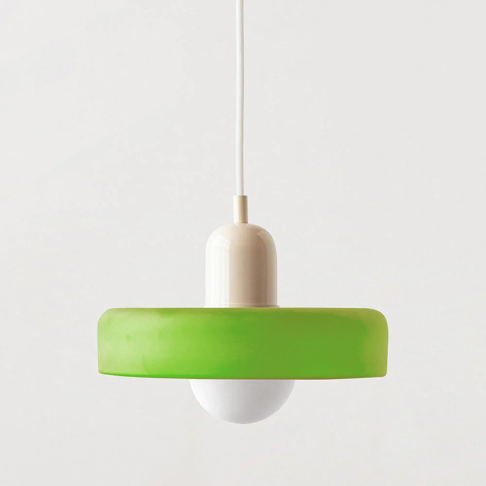 Bauhaus Style Colored Glass Pendant Light for Kitchen Island and Modern Spaces 25