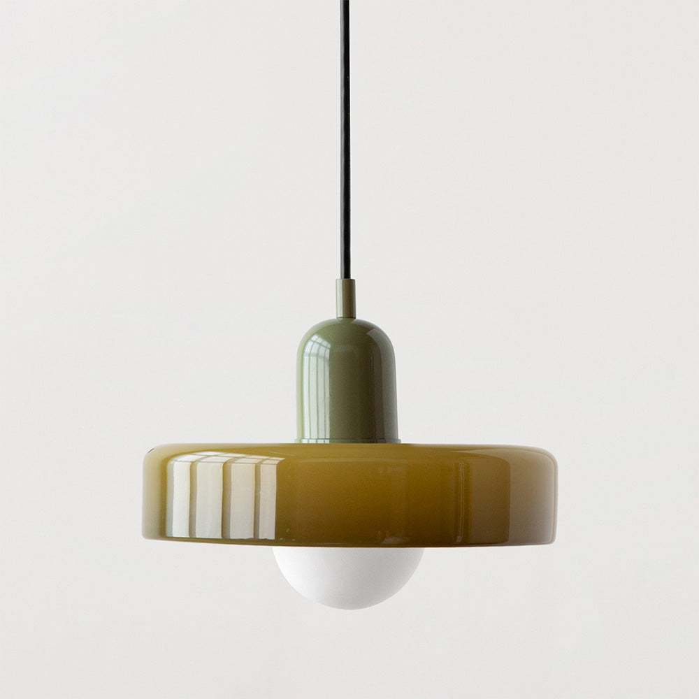 Bauhaus Style Colored Glass Pendant Light for Kitchen Island and Modern Spaces 28