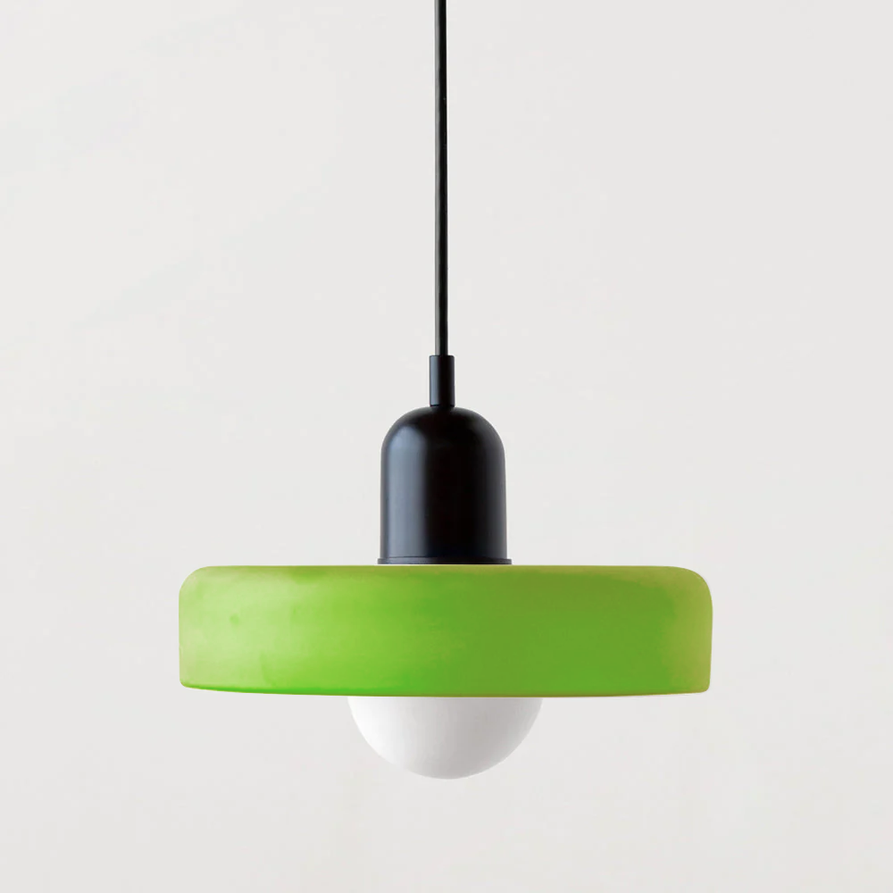 Bauhaus Style Colored Glass Pendant Light for Kitchen Island and Modern Spaces 9