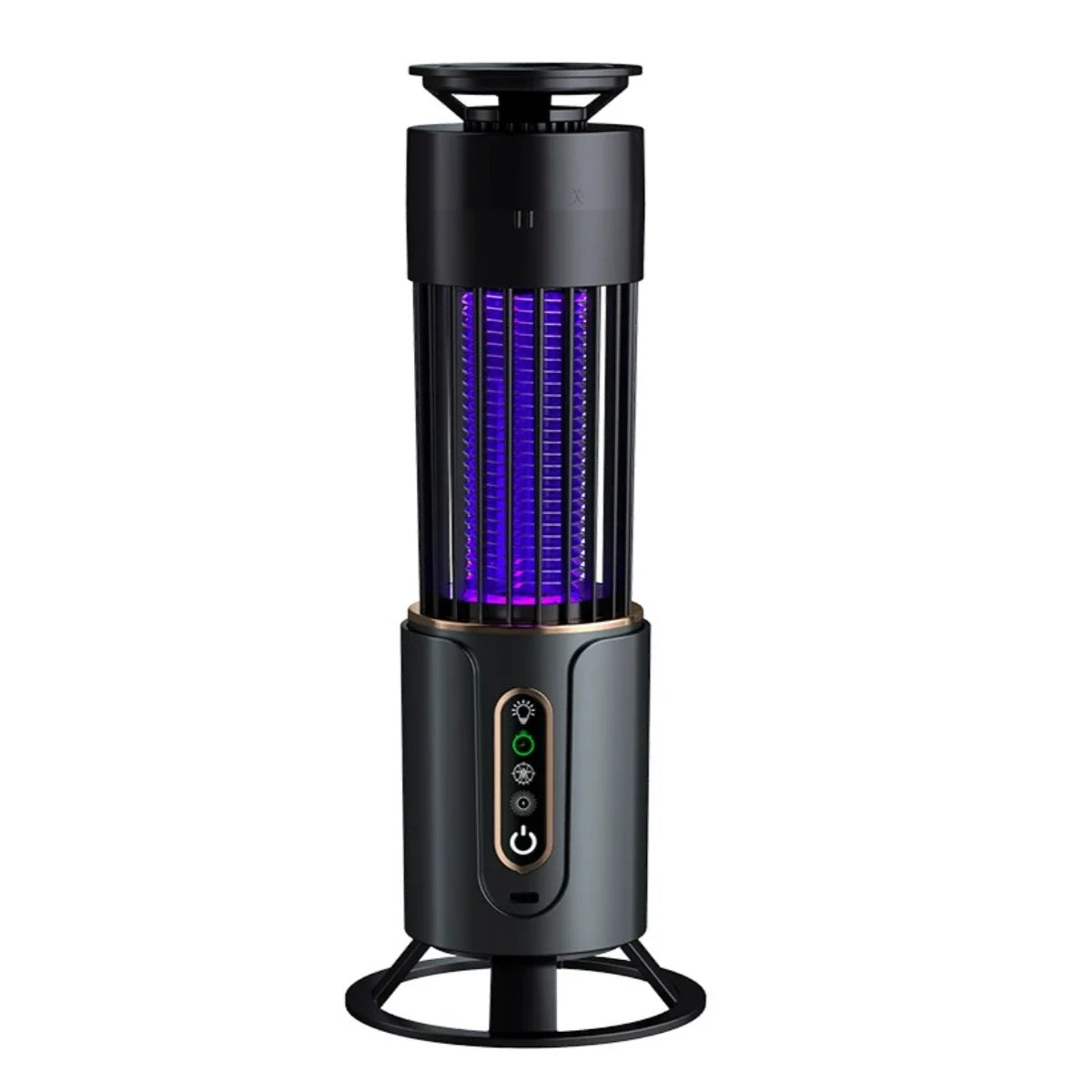 BiteGuard Mosquito Lamp 3-In-1 Fly Trap Swatter And Camping Lantern All-In-One Indoor Outdoor Bug Lamp 0