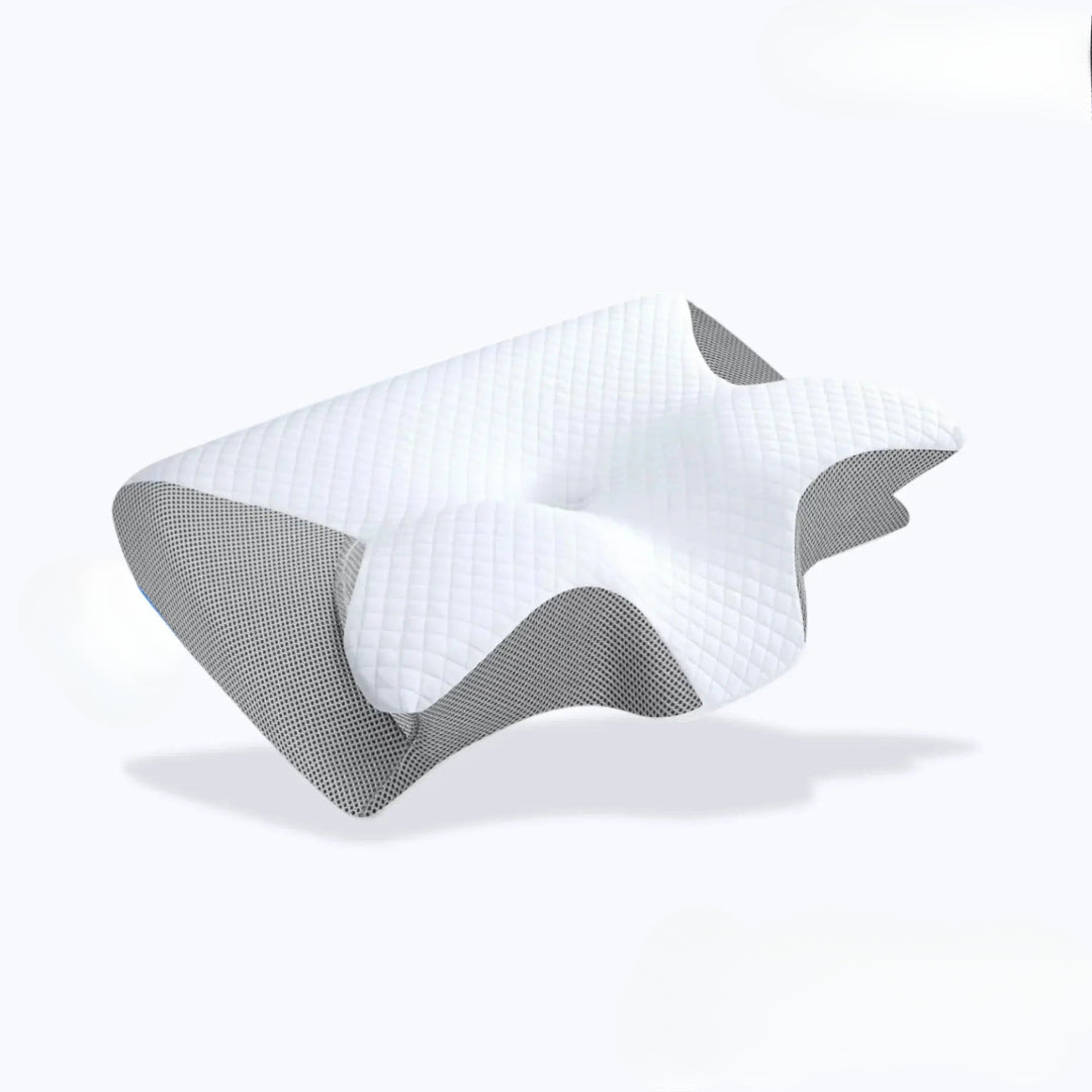 Calmera Contour Relief Pillow Deluxe Contoured Pillow For All Sleepers And Neck Alignment 0