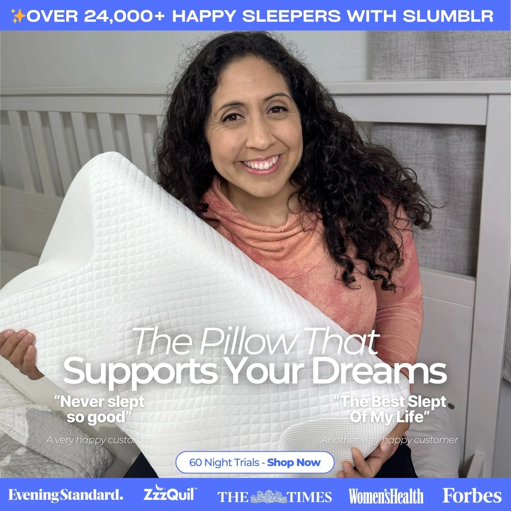 Calmera Contour Relief Pillow Deluxe Contoured Pillow For All Sleepers And Neck Alignment 5
