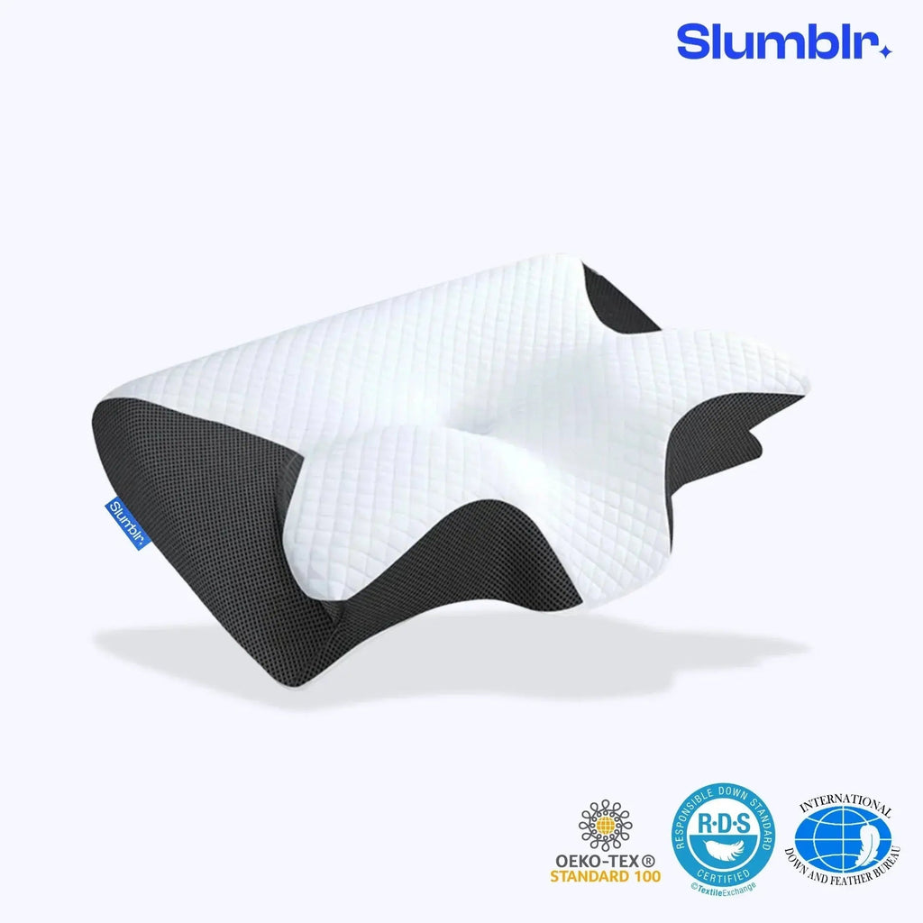 Calmera Contour Relief Pillow Deluxe Contoured Pillow For All Sleepers And Neck Alignment 6
