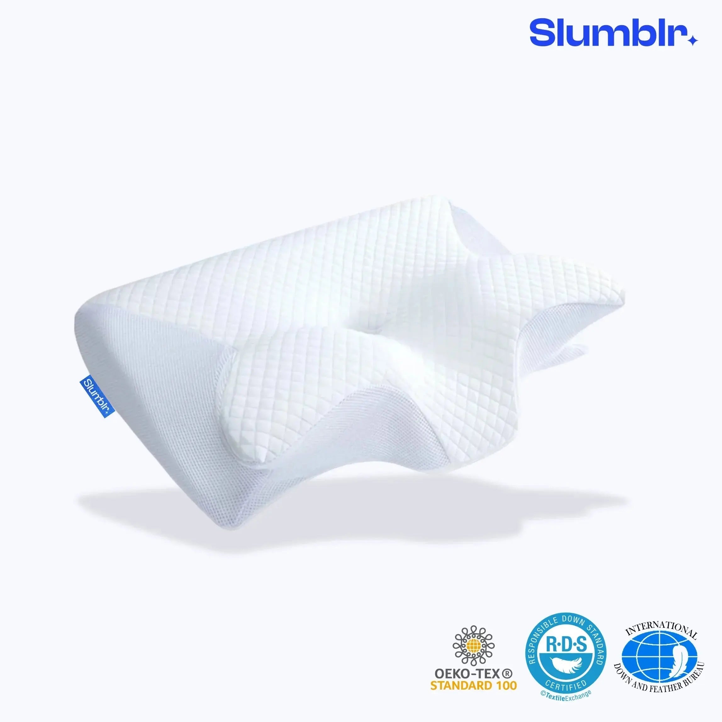 Calmera Contour Relief Pillow Deluxe Contoured Pillow For All Sleepers And Neck Alignment 7