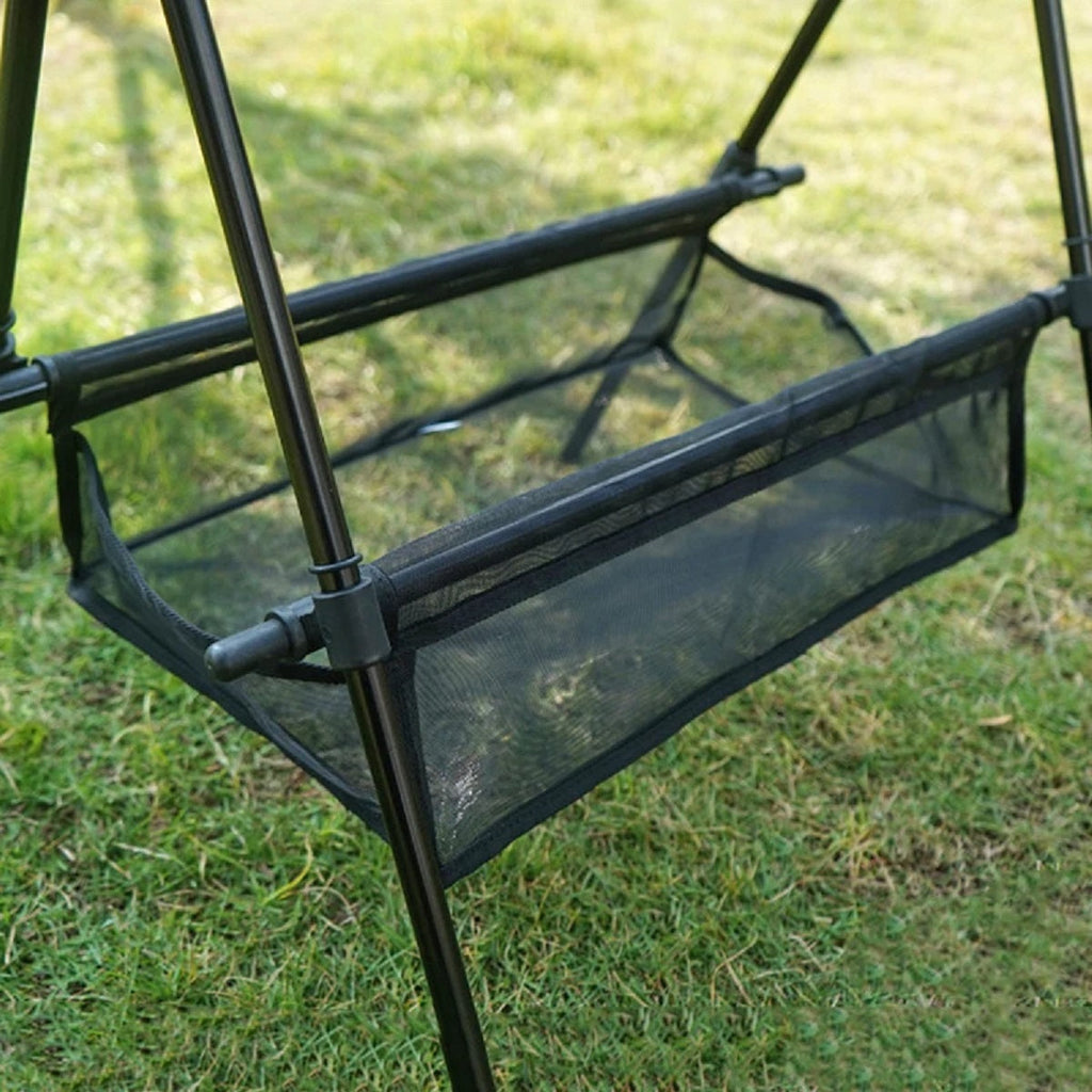 Camping Multifunction Foldable Storage Hanging Rack With Hooks Camping Multifunction Foldable Storage Hanging Rack 6