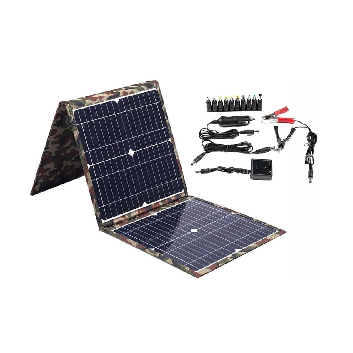 Camping Solar Panel Power Station Kit For Camping And Outdoor Adventures On The Go And Every Outdoor Trip 0
