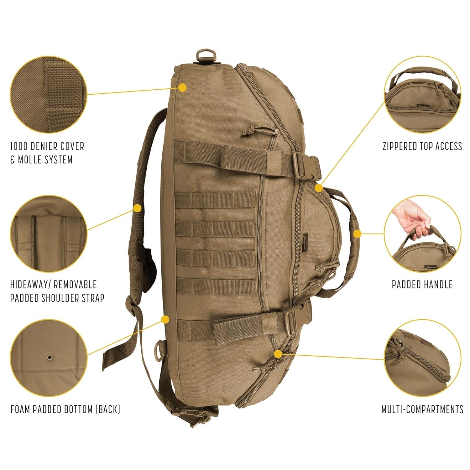Camping Tactical Backpack For Hiking Travel And Climbing Bag For Outdoor Adventures Everyday Use 7
