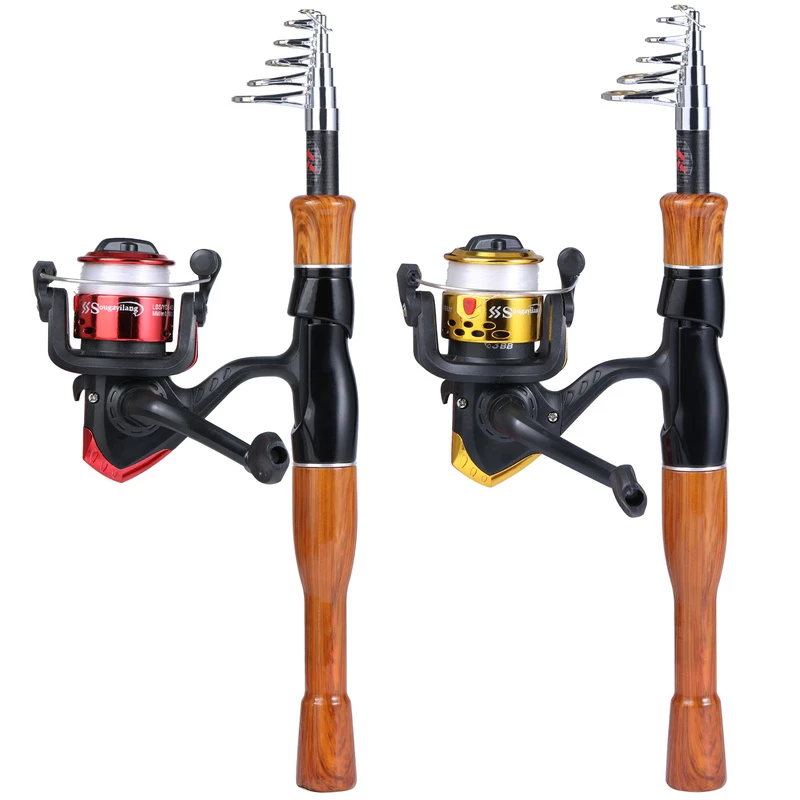 Carbon Fiber Fishing Rod And Reel 2