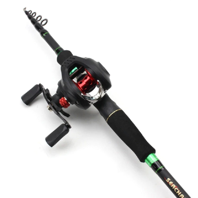 Carbon Lure Fishing Rod With Casting Reel Kit For Angling Enthusiasts And Casual Weekend Anglers 0