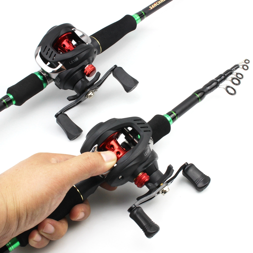 Carbon Lure Fishing Rod With Casting Reel Kit For Angling Enthusiasts And Casual Weekend Anglers 5