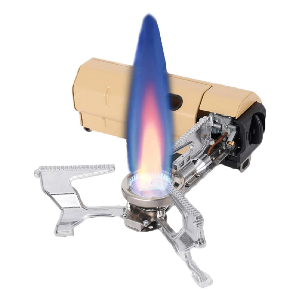 Compact Camping Gas Stove For Quick Outdoor Meals Under The Stars For Family Campouts 0