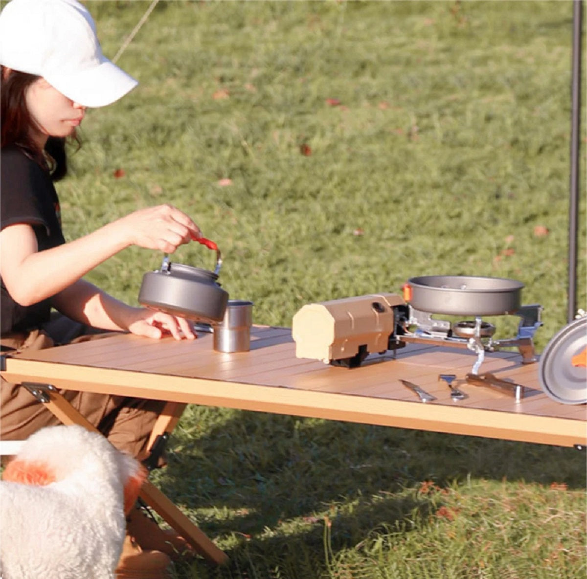 Compact Camping Gas Stove For Quick Outdoor Meals Under The Stars For Family Campouts 2
