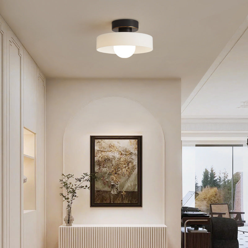 Contemporary French Bauhaus Ceiling Light Fixture 1