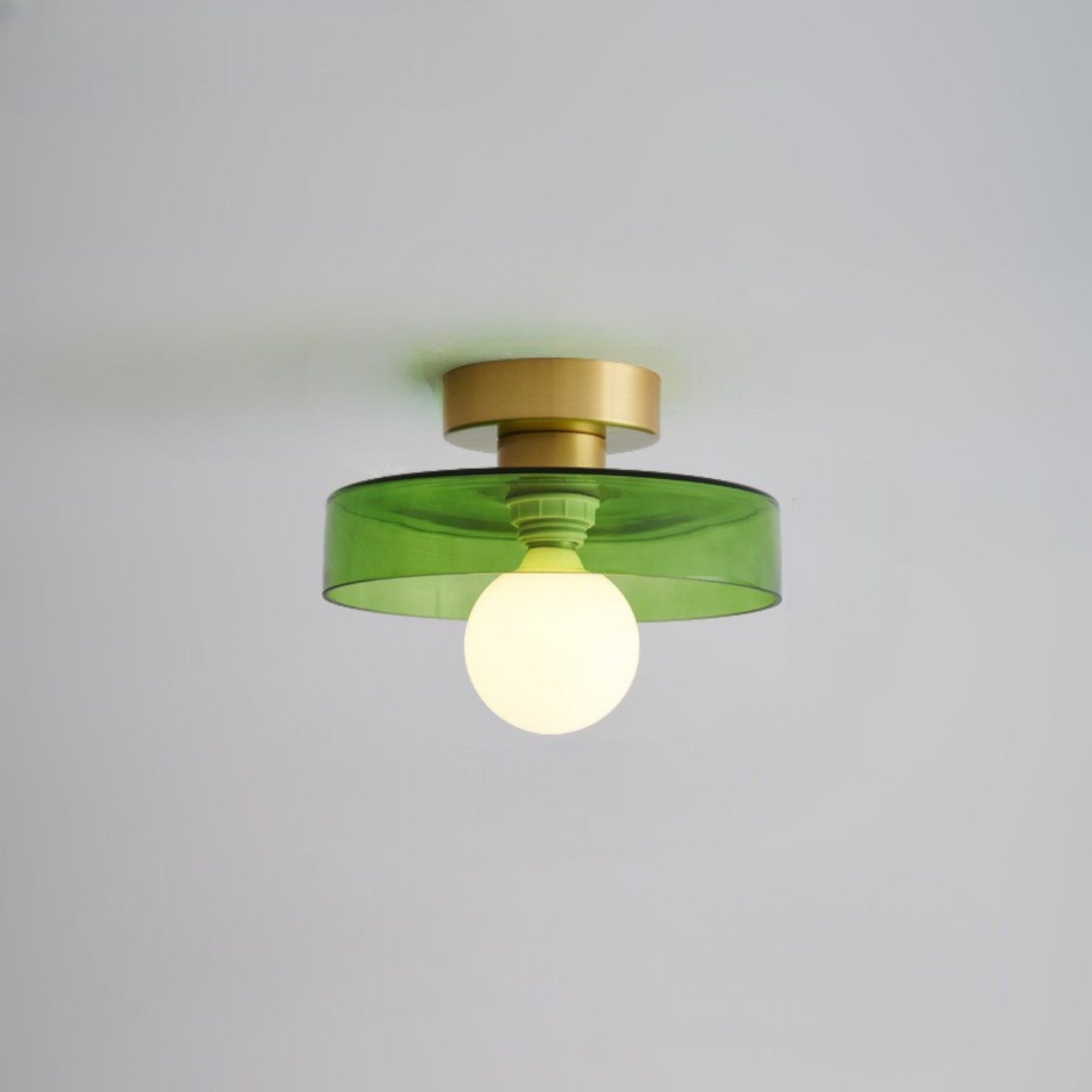 Contemporary French Bauhaus Ceiling Light Fixture 10