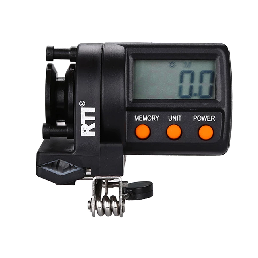 Digital Fishing Line Counter Midnight Ocean Gear, Portable Line Meter For Reels And Spooling 0