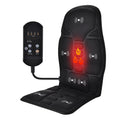 Electric Heating Massage Chair Pad With Vibrating Cervical Neck Back Cushion For Car And Home Use 0