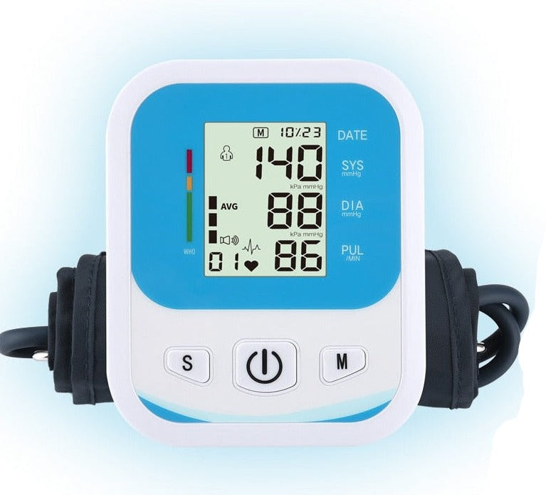 Electronic Blood Pressure Monitor With Precision Readings for Home Use 0