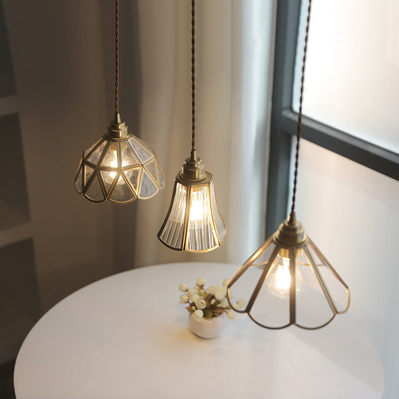 Elegant Glass Pendant Light for Kitchen and Dining Spaces 2