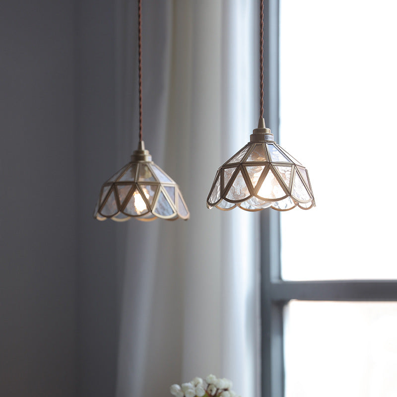 Elegant Glass Pendant Light for Kitchen and Dining Spaces 3