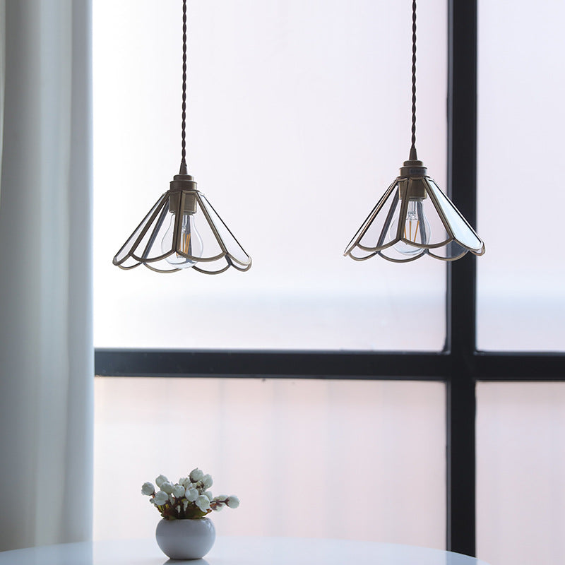Elegant Glass Pendant Light for Kitchen and Dining Spaces 4