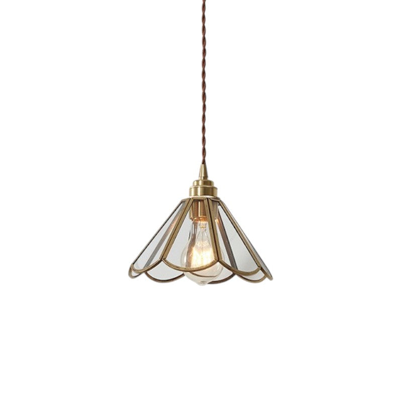 Elegant Glass Pendant Light for Kitchen and Dining Spaces 7