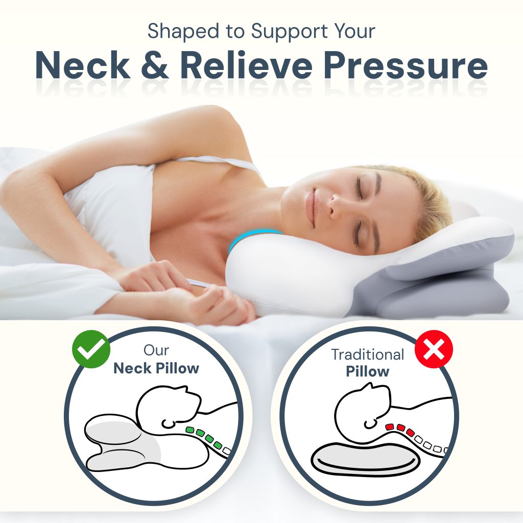 Ergonomic Cervical Pillow For Better Sleep Quality And An Enhancement Of Your Nightly Rest 3