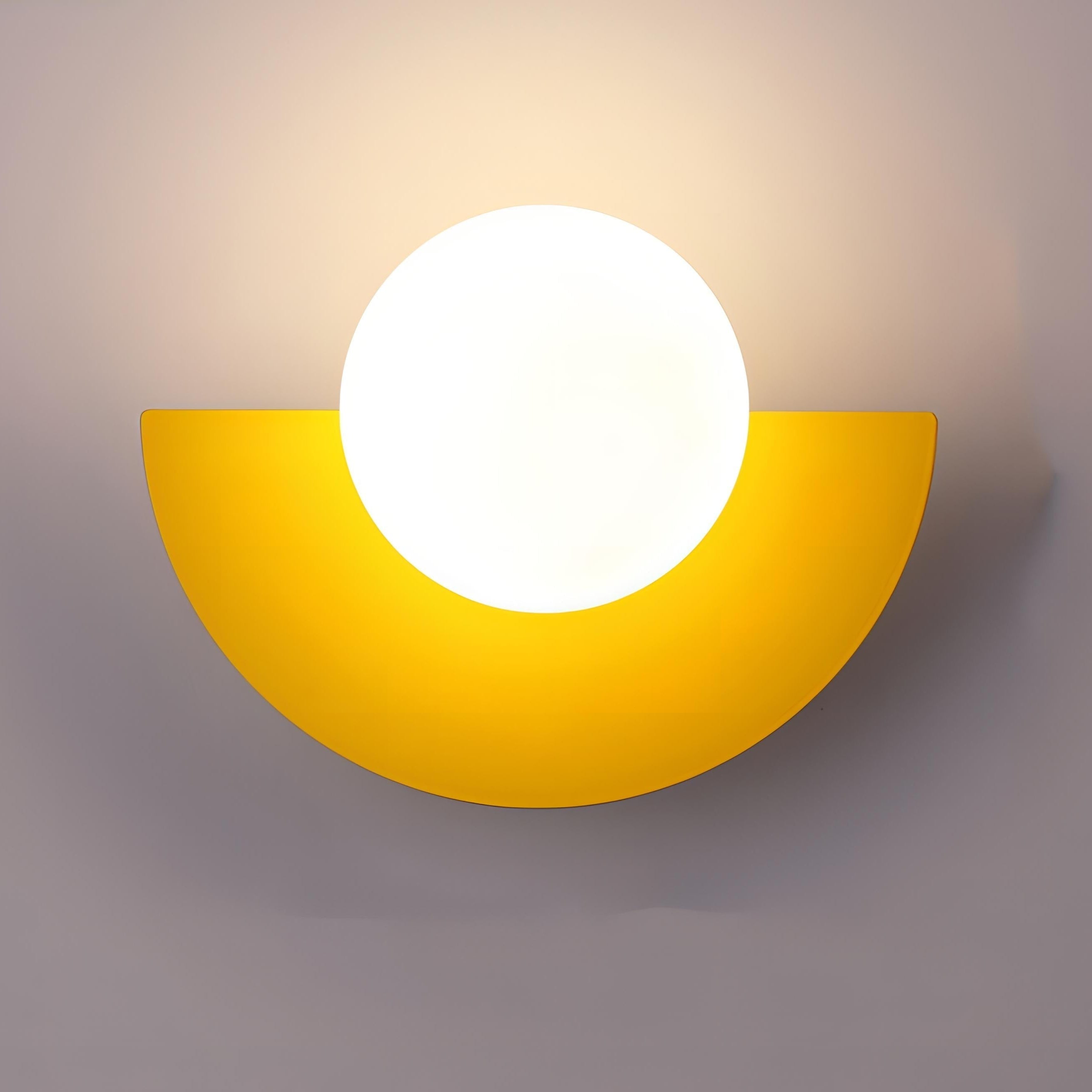 Everest | Modern Semicircle Wall Lamp in Nordic Style with Integrated LED 5